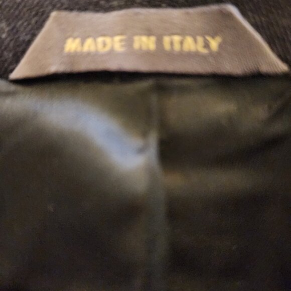 Banana Republic Men's Wool Blazer 42R | Made in Italy Black Sport Coat Jacket - Picture 6 of 9